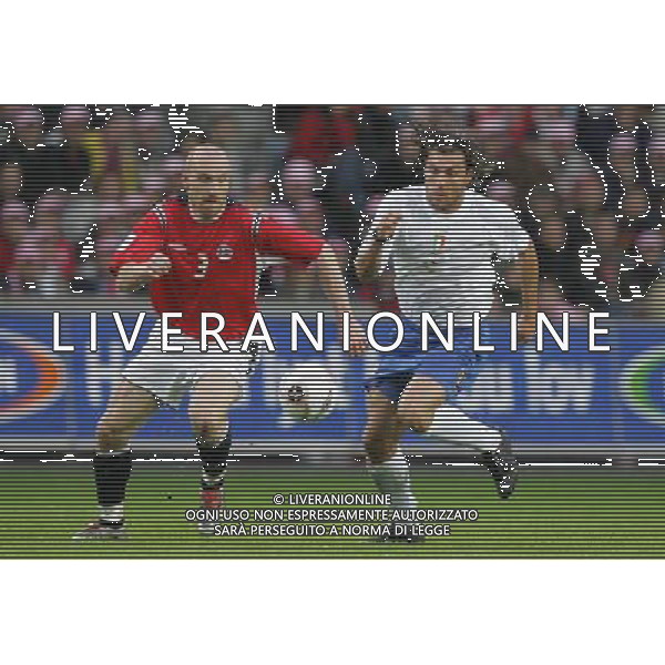 NORVEGIA-ITALIA 04/06/2005 NELLA FOTO hagen-vieri FOTO LUZZANI MARCO-AGENZIA ALDO LIVERANI