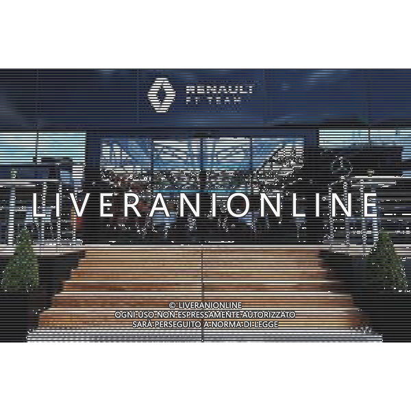 The new Renault F1 Team motorhome. 20.06.2019. Formula 1 World Championship, Rd 8, French Grand Prix, Paul Ricard, France, Preparation Day. / AGENZIA ALDO LIVERANI SAS - ITALY ONLY EDITORIAL USE ONLY