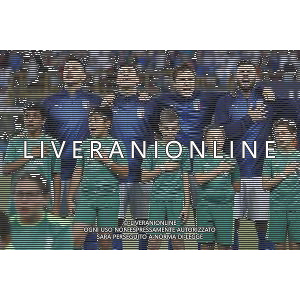 UEFA - Campionato Europeo Under 21 Italia 2019 gruppo A 19/06/2019 Italia - Polonia nella foto: Pellegrini Lorenzo (Italia) Orsolini Riccardo (Italia) Chiesa Federico (Italia) Cutrone Patrik (Italia) ©Claudio Zamagni/Agenzia Aldo Liverani Pellegrini Lorenzo (Italia) Orsolini Riccardo (Italia) Chiesa Federico (Italia) Cutrone Patrik (Italia) during UEFA Championship Under 21 Italy 2019 group A match between Italy and Poland at Renato Dall\'Ara Stadium on June 19 2019. photo credit by Claudio Zamagni/Aldo Liverani Photo Agency