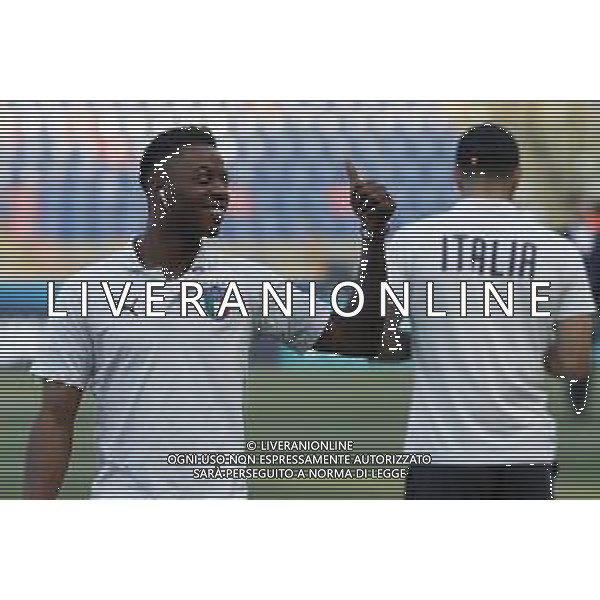 UEFA - Campionato Europeo Under 21 Italia 2019 gruppo A 19/06/2019 Italia - Polonia nella foto: Adjapong Claud (Italia) ©Claudio Zamagni/Agenzia Aldo Liverani Adjapong Claud (Italia) during UEFA Championship Under 21 Italy 2019 group A match between Italy and Poland at Renato Dall\'Ara Stadium on June 19 2019. photo credit by Claudio Zamagni/Aldo Liverani Photo Agency