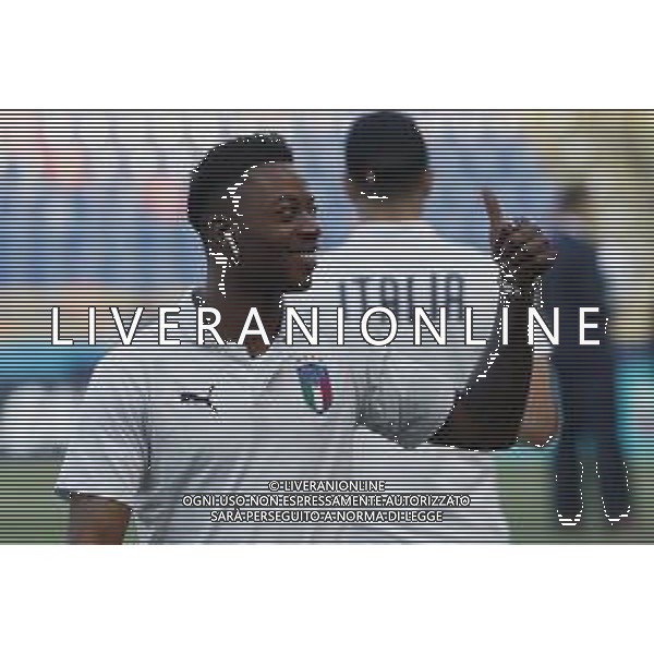 UEFA - Campionato Europeo Under 21 Italia 2019 gruppo A 19/06/2019 Italia - Polonia nella foto: Adjapong Claud (Italia) ©Claudio Zamagni/Agenzia Aldo Liverani Adjapong Claud (Italia) during UEFA Championship Under 21 Italy 2019 group A match between Italy and Poland at Renato Dall\'Ara Stadium on June 19 2019. photo credit by Claudio Zamagni/Aldo Liverani Photo Agency