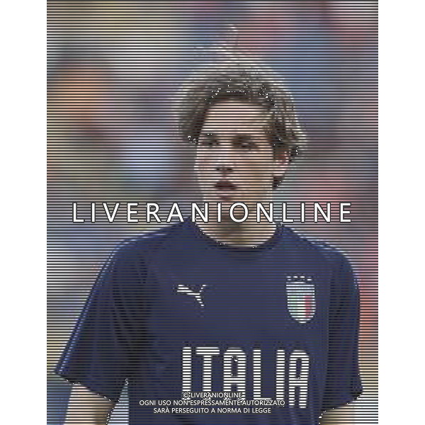 UEFA - Campionato Europeo Under 21 Italia 2019 gruppo A 19/06/2019 Italia - Polonia nella foto: Zaniolo Nicolo’ (Italia) ©Claudio Zamagni/Agenzia Aldo Liverani Zaniolo Nicolo’ (Italia) during UEFA Championship Under 21 Italy 2019 group A match between Italy and Poland at Renato Dall\'Ara Stadium on June 19 2019. photo credit by Claudio Zamagni/Aldo Liverani Photo Agency