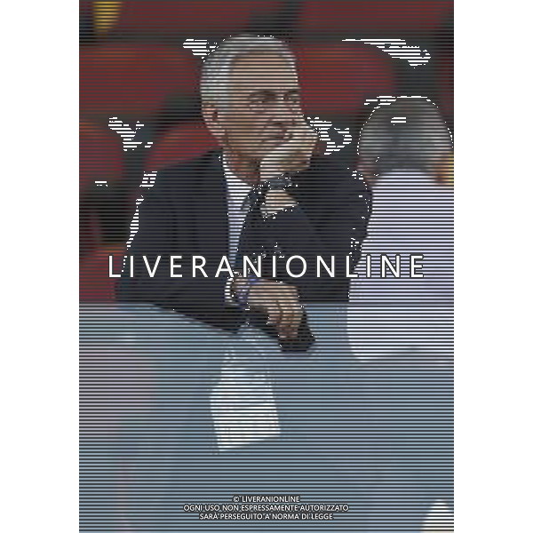 UEFA - Campionato Europeo Under 21 Italia 2019 gruppo A 19/06/2019 Italia - Polonia nella foto: il presidente della FIGC Gabriele Gravina ©Claudio Zamagni/Agenzia Aldo Liverani the president of FIGC Gabriele Gravina during UEFA Championship Under 21 Italy 2019 group A match between Italy and Poland at Renato Dall\'Ara Stadium on June 19 2019. photo credit by Claudio Zamagni/Aldo Liverani Photo Agency