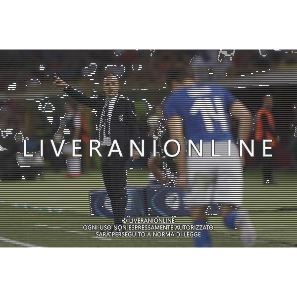 UEFA - Campionato Europeo Under 21 Italia 2019 gruppo A 19/06/2019 Italia - Polonia nella foto: Mister Luigi Di Biagio Chiesa Federico (Italia) ©Claudio Zamagni/Agenzia Aldo Liverani Mister Luigi Di Biagio Chiesa Federico (Italia) during UEFA Championship Under 21 Italy 2019 group A match between Italy and Poland at Renato Dall\'Ara Stadium on June 19 2019. photo credit by Claudio Zamagni/Aldo Liverani Photo Agency