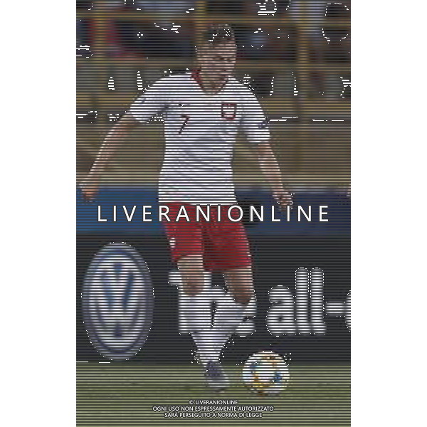 UEFA - Campionato Europeo Under 21 Italia 2019 gruppo A 19/06/2019 Italia - Polonia nella foto: Szymon Żurkowski(Poland) ©Claudio Zamagni/Agenzia Aldo Liverani Szymon Żurkowski(Poland) during UEFA Championship Under 21 Italy 2019 group A match between Italy and Poland at Renato Dall\'Ara Stadium on June 19 2019. photo credit by Claudio Zamagni/Aldo Liverani Photo Agency