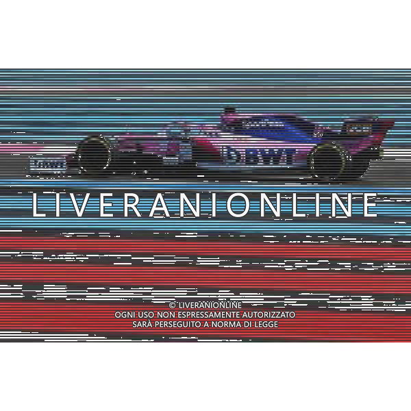 Sergio Perez (MEX) Racing Point F1 Team RP19. 21.06.2019. Formula 1 World Championship, Rd 8, French Grand Prix, Paul Ricard, France, Practice Day. / AGENZIA ALDO LIVERANI SAS - ITALY ONLY EDITORIAL USE ONLY