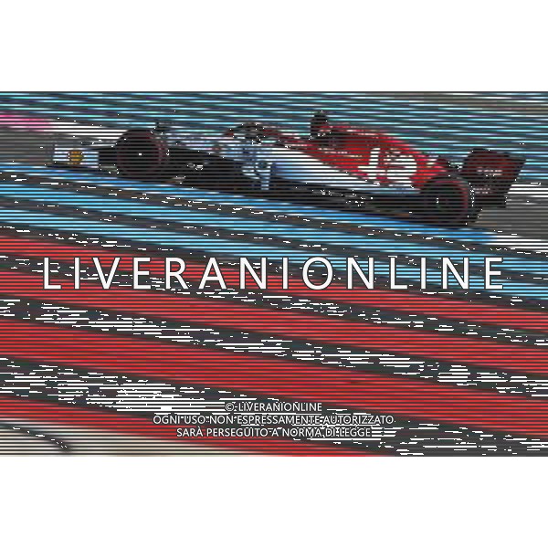 Kimi Raikkonen (FIN) Alfa Romeo Racing C38. 21.06.2019. Formula 1 World Championship, Rd 8, French Grand Prix, Paul Ricard, France, Practice Day. / AGENZIA ALDO LIVERANI SAS - ITALY ONLY EDITORIAL USE ONLY
