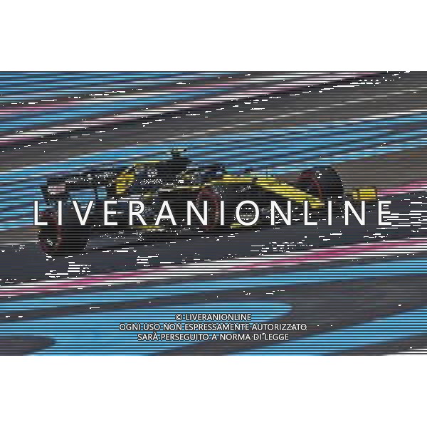 Nico Hulkenberg (GER) Renault F1 Team RS19. 21.06.2019. Formula 1 World Championship, Rd 8, French Grand Prix, Paul Ricard, France, Practice Day. / AGENZIA ALDO LIVERANI SAS - ITALY ONLY EDITORIAL USE ONLY
