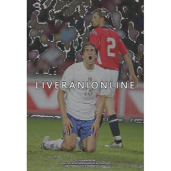 NORVEGIA-ITALIA 04/06/2005 NELLA FOTO luca toni FOTO LUZZANI MARCO-AGENZIA ALDO LIVERANI