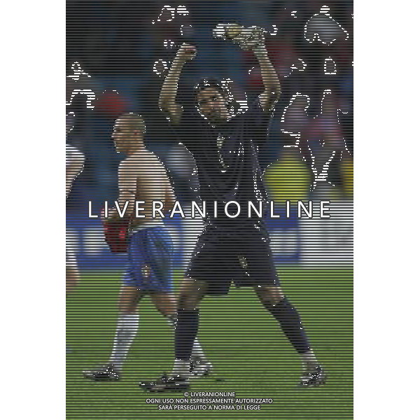 NORVEGIA-ITALIA 04/06/2005 NELLA FOTO gianluigi buffon FOTO LUZZANI MARCO-AGENZIA ALDO LIVERANI