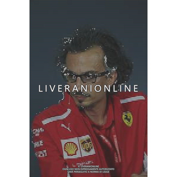 Laurent Mekies (FRA) Ferrari Sporting Director in the FIA Press Conference. 21.06.2019. Formula 1 World Championship, Rd 8, French Grand Prix, Paul Ricard, France, Practice Day. s / AGENZIA ALDO LIVERANI SAS - ITALY ONLY EDITORIAL USE ONLY
