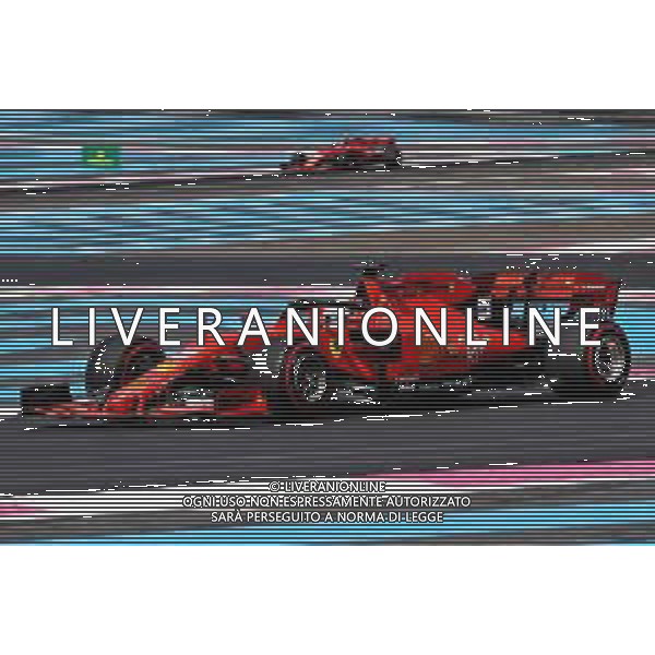 Sebastian Vettel (GER) Ferrari SF90. 21.06.2019. Formula 1 World Championship, Rd 8, French Grand Prix, Paul Ricard, France, Practice Day. / AGENZIA ALDO LIVERANI SAS - ITALY ONLY EDITORIAL USE ONLY