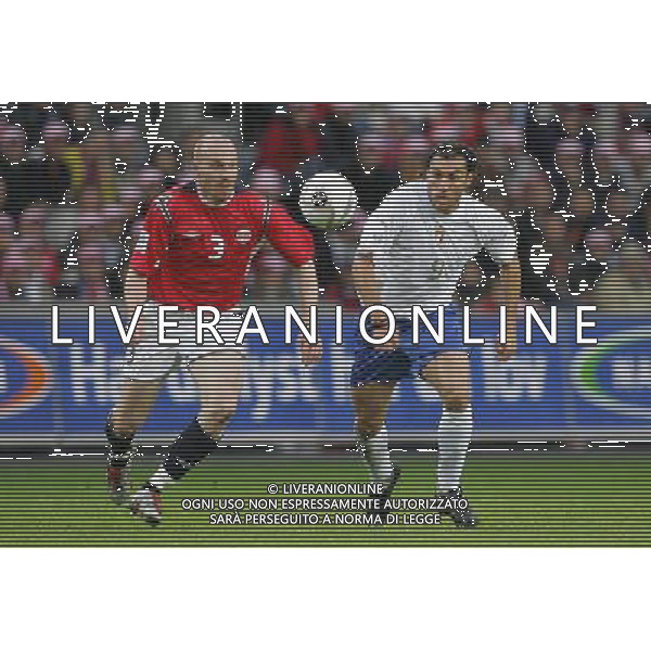 NORVEGIA-ITALIA 04/06/2005 NELLA FOTO VIERI-HAGEN AGENZIA ALDO LIVERANI
