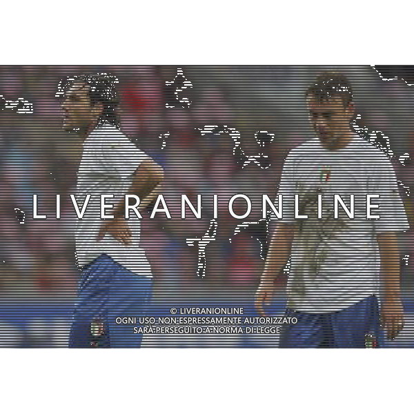 NORVEGIA-ITALIA 04/06/2005 NELLA FOTO VIERI-DE ROSSI AGENZIA ALDO LIVERANI