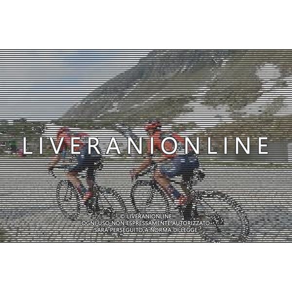 21-06-2019 Tour De Suisse; Tappa 07 Unterterzen - San Gottardo; 2019, Bahrain - Merida; Dennis, Rohan; Pozzovivo, Domenico; San Gottardo; ©SIROTTI / AGENZIA ALDO LIVERANI SAS