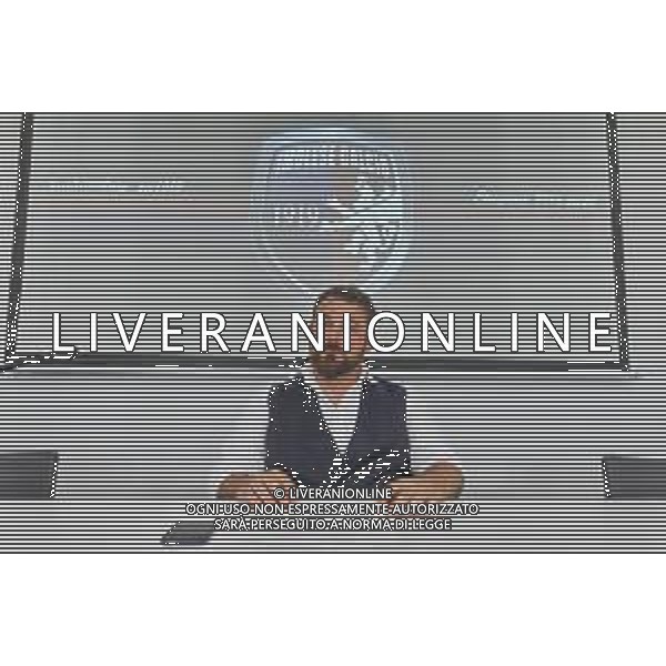 IMOLA 21 06 2019 CONFERENZA STAMPA IMOLESE CALCIO 1919 A5 NELLA FOTO PRESIDENTE IMOLESE CALCIO A5 GIANLUCA MATERA FOTO GIANNI SANNA-AG ALDO LIVERANI SAS