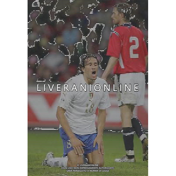 NORVEGIA-ITALIA 04/06/2005 NELLA FOTO LUCA TONI AGENZIA ALDO LIVERANI