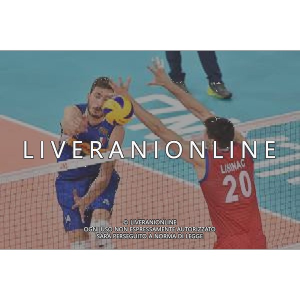 Milano 21-06-2019 Palalido Volleyball Nations League - girone 14 day 1 Italia vs Serbia nella foto Piano foto Roberto Garavaglia - ag. Aldo Liverani sas