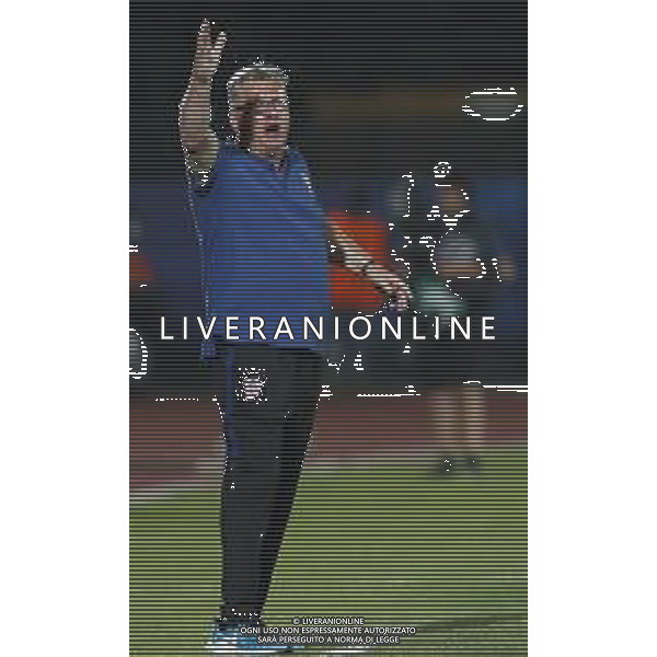UEFA - Campionato Europeo Under 21 Italia 2019 gruppo C 21/06/2019 Francia - Croazia nella foto: Mister Nenad Gracan (Croatia U21) ©Claudio Zamagni/Agenzia Aldo Liverani Mister Nenad Gracan (Croatia U21) during UEFA Championship Under 21 Italy 2019 group C match between France and Croatia at San Marino Olympic Stadium on June 21 2019. photo credit by Claudio Zamagni/Aldo Liverani Photo Agency