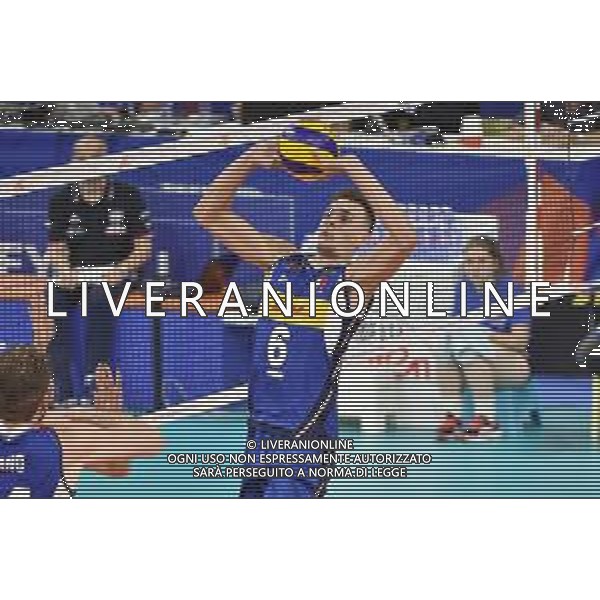 Milano 21-06-2019 Palalido Volleyball Nations League - girone 14 day 1 Italia vs Serbia nella foto Giannelli foto Roberto Garavaglia - ag. Aldo Liverani sas