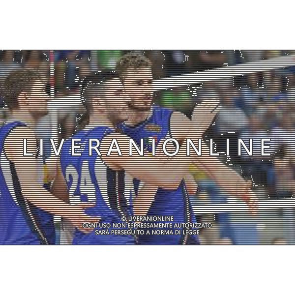 Milano 21-06-2019 Palalido Volleyball Nations League - girone 14 day 1 Italia vs Serbia nella foto esultanza Italia foto Roberto Garavaglia - ag. Aldo Liverani sas