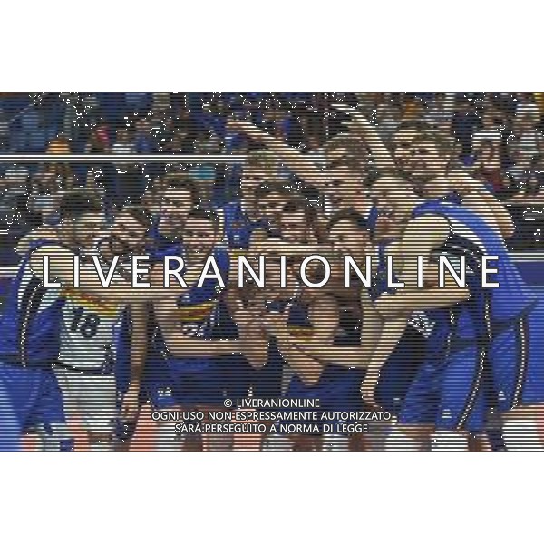 Milano 21-06-2019 Palalido Volleyball Nations League - girone 14 day 1 Italia vs Serbia nella foto esultanza Italia foto Roberto Garavaglia - ag. Aldo Liverani sas