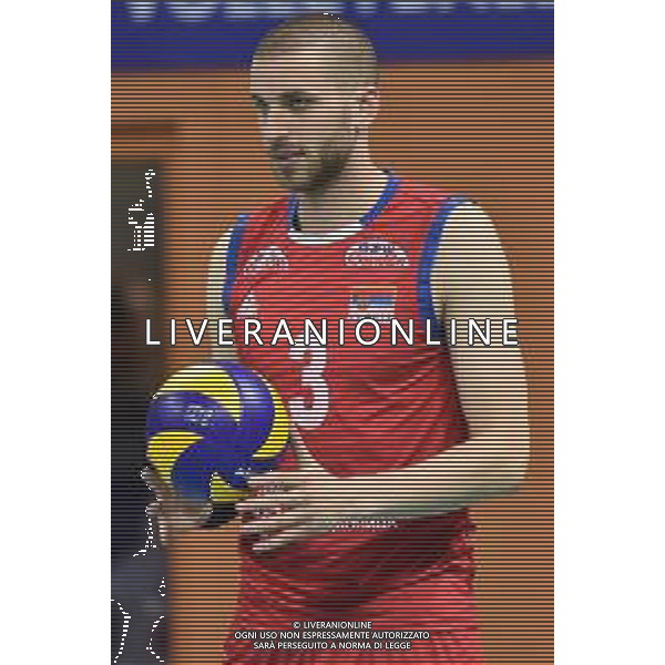 Milano 21-06-2019 Palalido Volleyball Nations League - girone 14 day 1 Italia vs Serbia nella foto Milan Katic (Serbia) foto Roberto Garavaglia - ag. Aldo Liverani sas