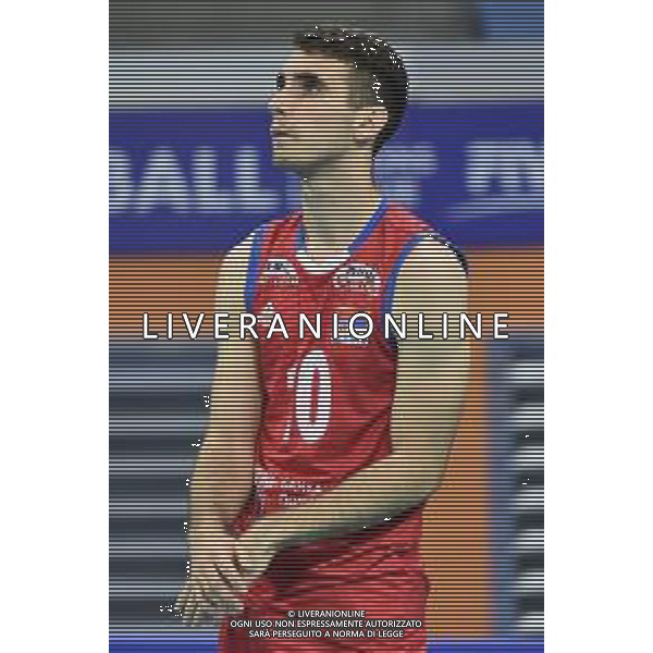 Milano 21-06-2019 Palalido Volleyball Nations League - girone 14 day 1 Italia vs Serbia nella foto Miran Kujundzic (Serbia) foto Roberto Garavaglia - ag. Aldo Liverani sas