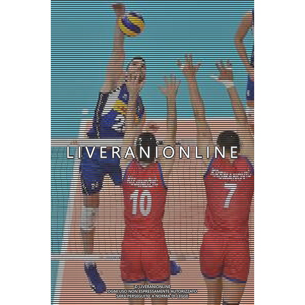 Milano 21-06-2019 Palalido Volleyball Nations League - girone 14 day 1 Italia vs Serbia nella foto Giulio Pinali (Italia) foto Roberto Garavaglia - ag. Aldo Liverani sas