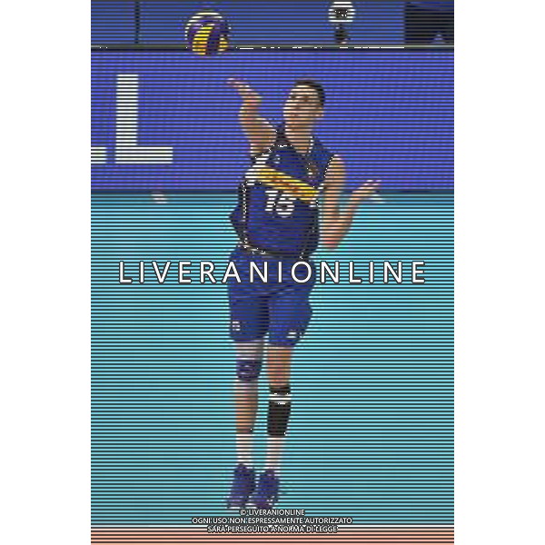 Milano 21-06-2019 Palalido Volleyball Nations League - girone 14 day 1 Italia vs Serbia nella foto Roberto Russo (Italia) foto Roberto Garavaglia - ag. Aldo Liverani sas