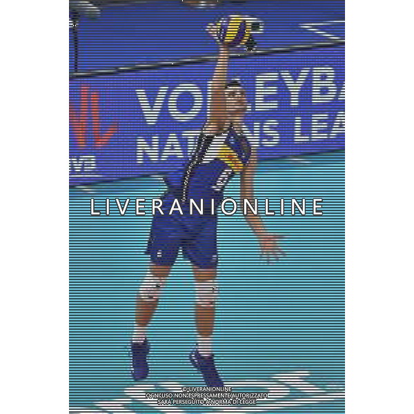 Milano 21-06-2019 Palalido Volleyball Nations League - girone 14 day 1 Italia vs Serbia nella foto Simone Giannelli (Italia) foto Roberto Garavaglia - ag. Aldo Liverani sas