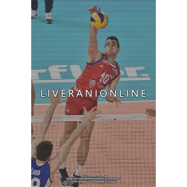 Milano 21-06-2019 Palalido Volleyball Nations League - girone 14 day 1 Italia vs Serbia nella foto Miran Kujundzic (Serbia) foto Roberto Garavaglia - ag. Aldo Liverani sas