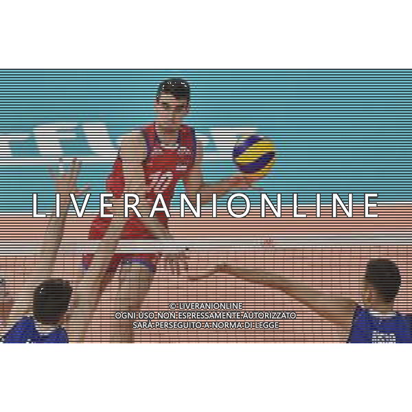 Milano 21-06-2019 Palalido Volleyball Nations League - girone 14 day 1 Italia vs Serbia nella foto Miran Kujundzic (Serbia) foto Roberto Garavaglia - ag. Aldo Liverani sas