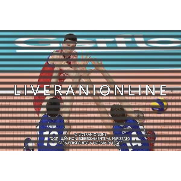 Milano 21-06-2019 Palalido Volleyball Nations League - girone 14 day 1 Italia vs Serbia nella foto Srecko Lisinac (Serbia) foto Roberto Garavaglia - ag. Aldo Liverani sas
