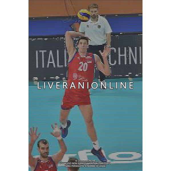 Milano 21-06-2019 Palalido Volleyball Nations League - girone 14 day 1 Italia vs Serbia nella foto Srecko Lisinac (Serbia) foto Roberto Garavaglia - ag. Aldo Liverani sas