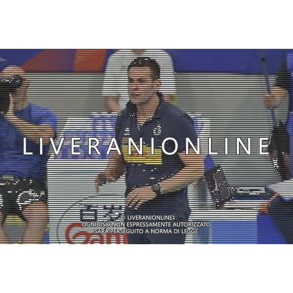 Milano 21-06-2019 Palalido Volleyball Nations League - girone 14 day 1 Italia vs Serbia nella foto Gianlorenzo Blengini allenatore Italia foto Roberto Garavaglia - ag. Aldo Liverani sas