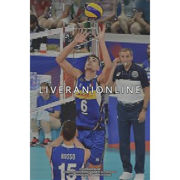 Milano 21-06-2019 Palalido Volleyball Nations League - girone 14 day 1 Italia vs Serbia nella foto Simone Giannelli (Italia) foto Roberto Garavaglia - ag. Aldo Liverani sas