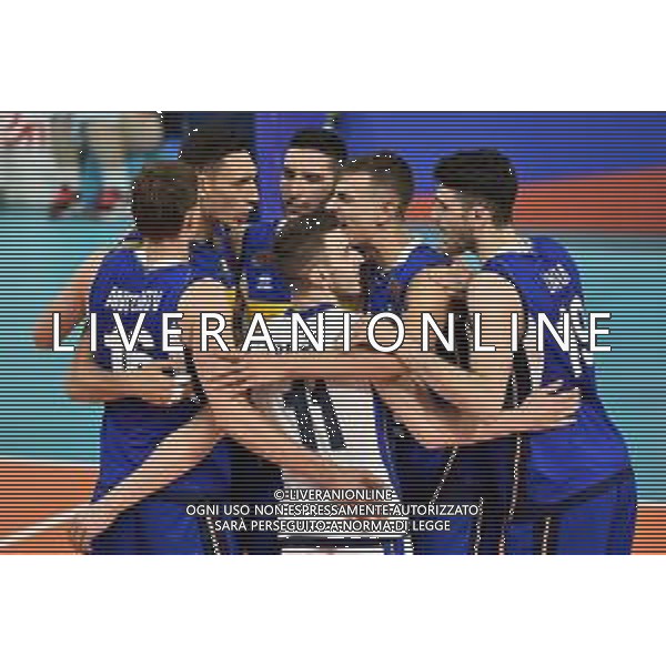 Milano 21-06-2019 Palalido Volleyball Nations League - girone 14 day 1 Italia vs Serbia nella foto esultanza Italia foto Roberto Garavaglia - ag. Aldo Liverani sas