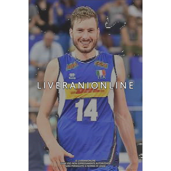 Milano 21-06-2019 Palalido Volleyball Nations League - girone 14 day 1 Italia vs Serbia nella foto Matteo Piano (Italia) foto Roberto Garavaglia - ag. Aldo Liverani sas