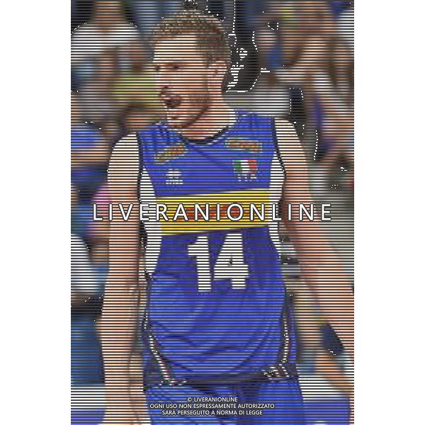 Milano 21-06-2019 Palalido Volleyball Nations League - girone 14 day 1 Italia vs Serbia nella foto Matteo Piano (Italia) foto Roberto Garavaglia - ag. Aldo Liverani sas