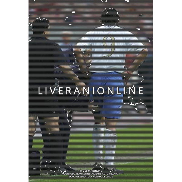 NORVEGIA-ITALIA 04/06/2005 NELLA FOTO CHRISTIAN VIERI AGENZIA ALDO LIVERANI