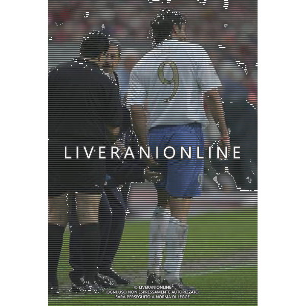 NORVEGIA-ITALIA 04/06/2005 NELLA FOTO CHRISTIAN VIERI AGENZIA ALDO LIVERANI