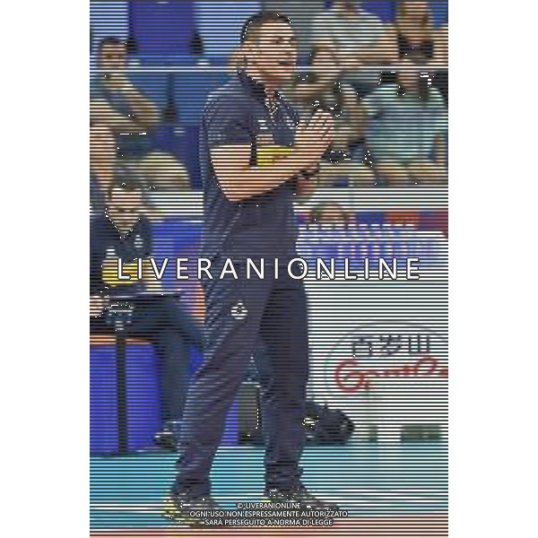 Milano 21-06-2019 Palalido Volleyball Nations League - girone 14 day 1 Italia vs Serbia nella foto Gianlorenzo Blengini allenatore Italia foto Roberto Garavaglia - ag. Aldo Liverani sas