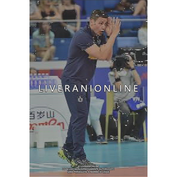 Milano 21-06-2019 Palalido Volleyball Nations League - girone 14 day 1 Italia vs Serbia nella foto Gianlorenzo Blengini allenatore Italia foto Roberto Garavaglia - ag. Aldo Liverani sas