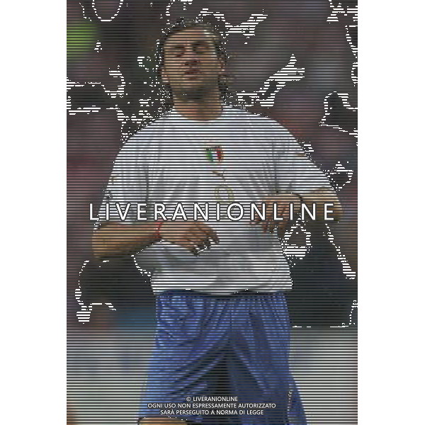 NORVEGIA-ITALIA 04/06/2005 NELLA FOTO CHRISTIAN VIERI AGENZIA ALDO LIVERANI