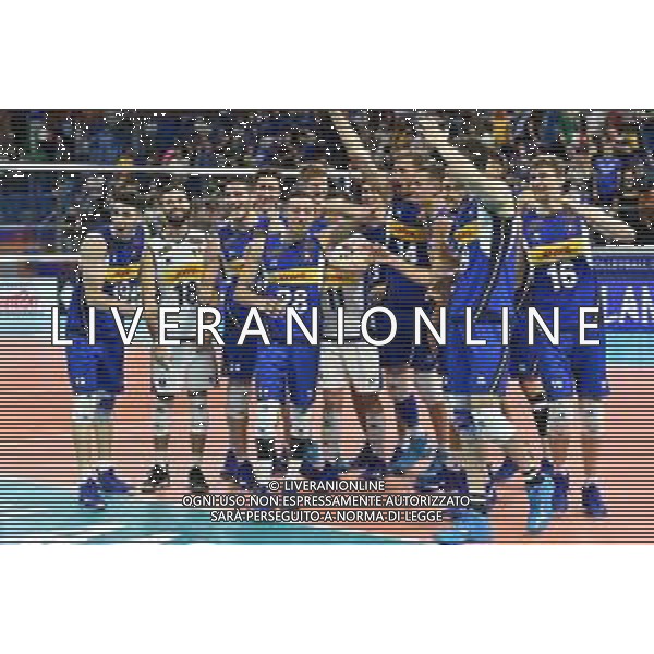 Milano 21-06-2019 Palalido Volleyball Nations League - girone 14 day 1 Italia vs Serbia nella foto esultanza Italia foto Roberto Garavaglia - ag. Aldo Liverani sas
