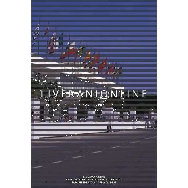 VENEZIA CITTA\' 1988 NELLA FOTO IL PALAZZO DEL FESTIVAL INTERNAZIONALE DEL CINEMA AG ALDO LIVERANI SAS