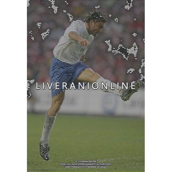 NORVEGIA-ITALIA 04/06/2005 NELLA FOTO CHRISTIAN VIERI AGENZIA ALDO LIVERANI