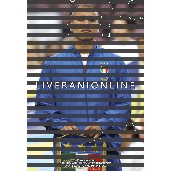NORVEGIA-ITALIA 04/06/2005 NELLA FOTO CANNAVARO FABIO AGENZIA ALDO LIVERANI