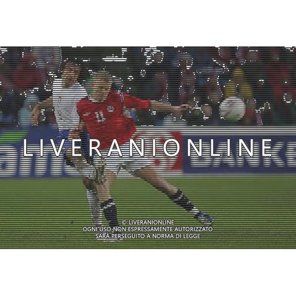 NORVEGIA-ITALIA 04/06/2005 NELLA FOTO ANDREA PIRLO AGENZIA ALDO LIVERANI